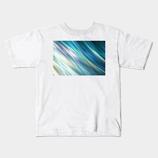 Teal clouds Kids T-Shirt